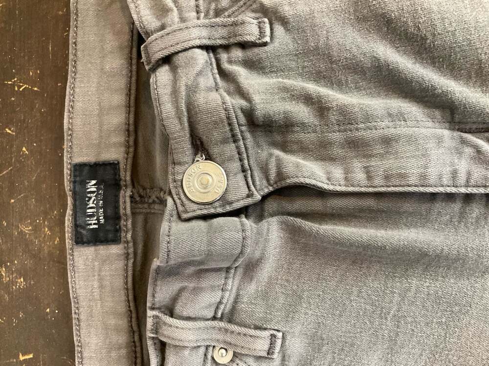 Hudson Nico Mid-Rise Super Skinny Jeans Grey - Picture 3 of 10